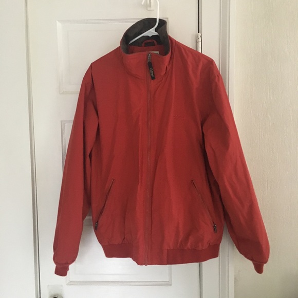 L.L. Bean Other - L.L. Bean Flannel Lined Warm-up Jacket